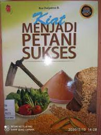 Kiat menjadi petani sukses