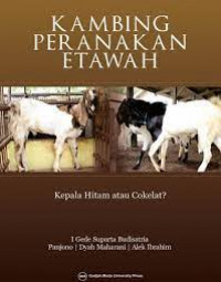 Kambing paranakan etawah kepala hitam atau coklat ?